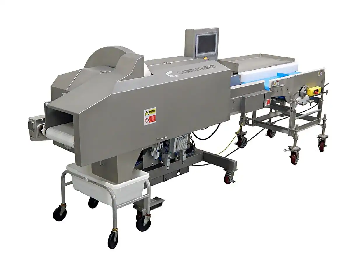 CircFood AE Logger with 48 inch staging conveyor